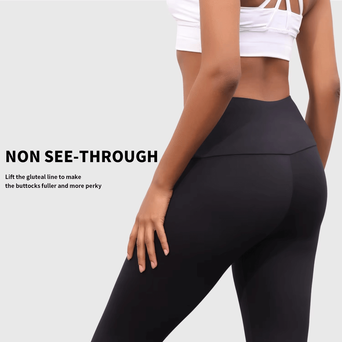 Womens High Waisted Capri Pants Super Soft Tummy Control - Pejayz