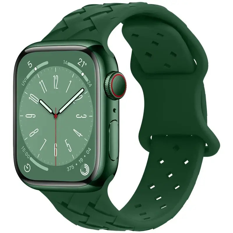 Apple Watch Series 10 Woven Style Silicone Watch Strap - Pejayz