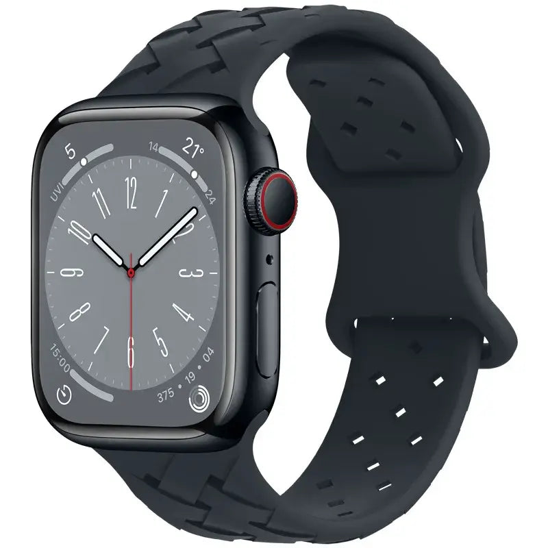Apple Watch Series 10 Woven Style Silicone Watch Strap - Pejayz
