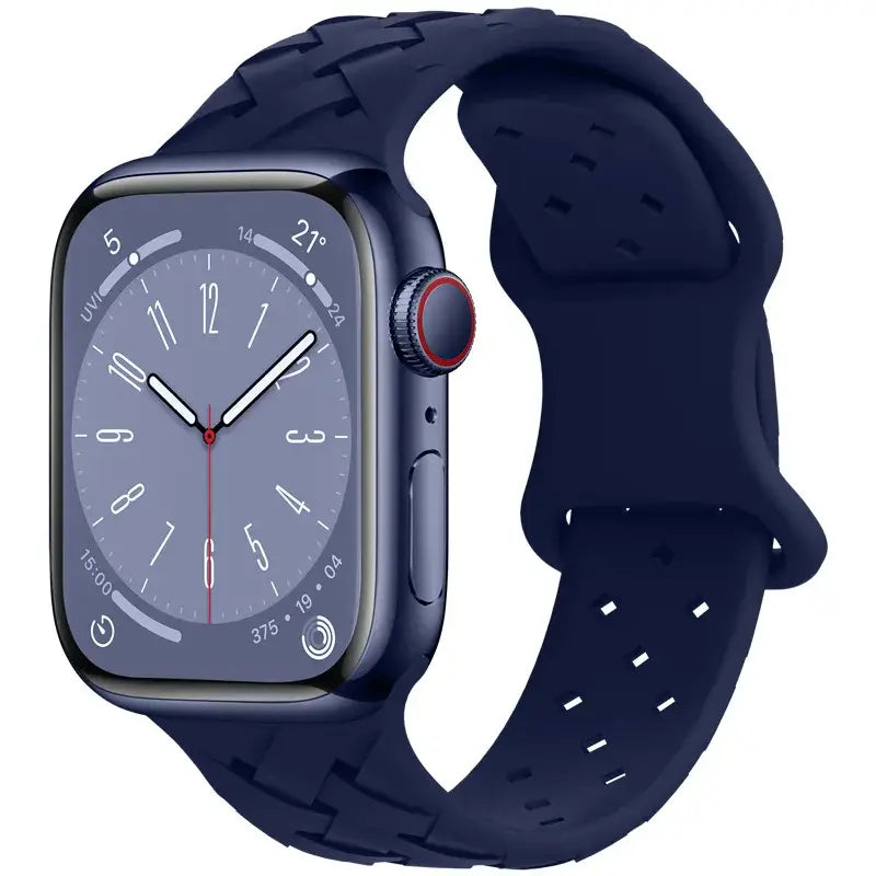 Apple Watch Series 10 Woven Style Silicone Watch Strap - Pejayz