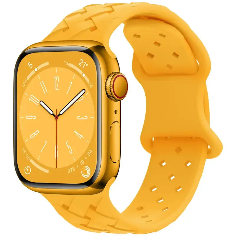 Apple Watch Series 10 Woven Style Silicone Watch Strap - Pejayz