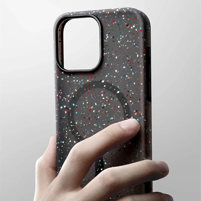 iPhone 16 Pro Case – Translucent Cover with Ink Dot Design | Pejayz