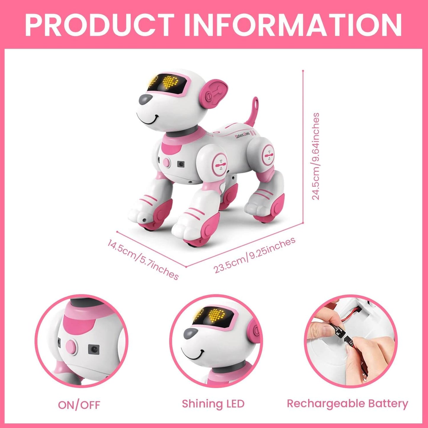 RC Robot Toy With Walking And Dancing Feature