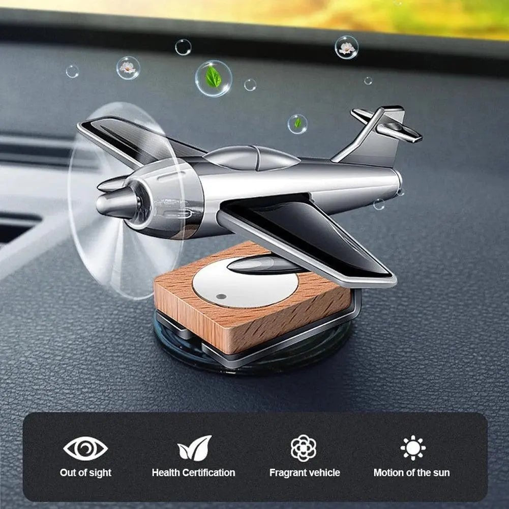 Car Air Freshener Solar Aircraft - Pejayz