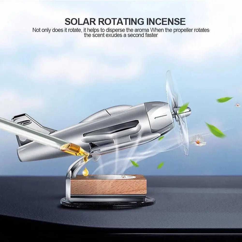 Car Air Freshener Solar Aircraft - Pejayz