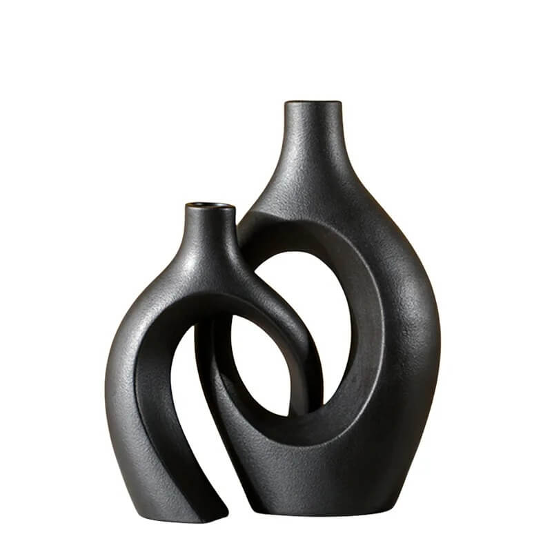 Ceramic Vase Set For Modern Minimalist Home Decor - Pejayz