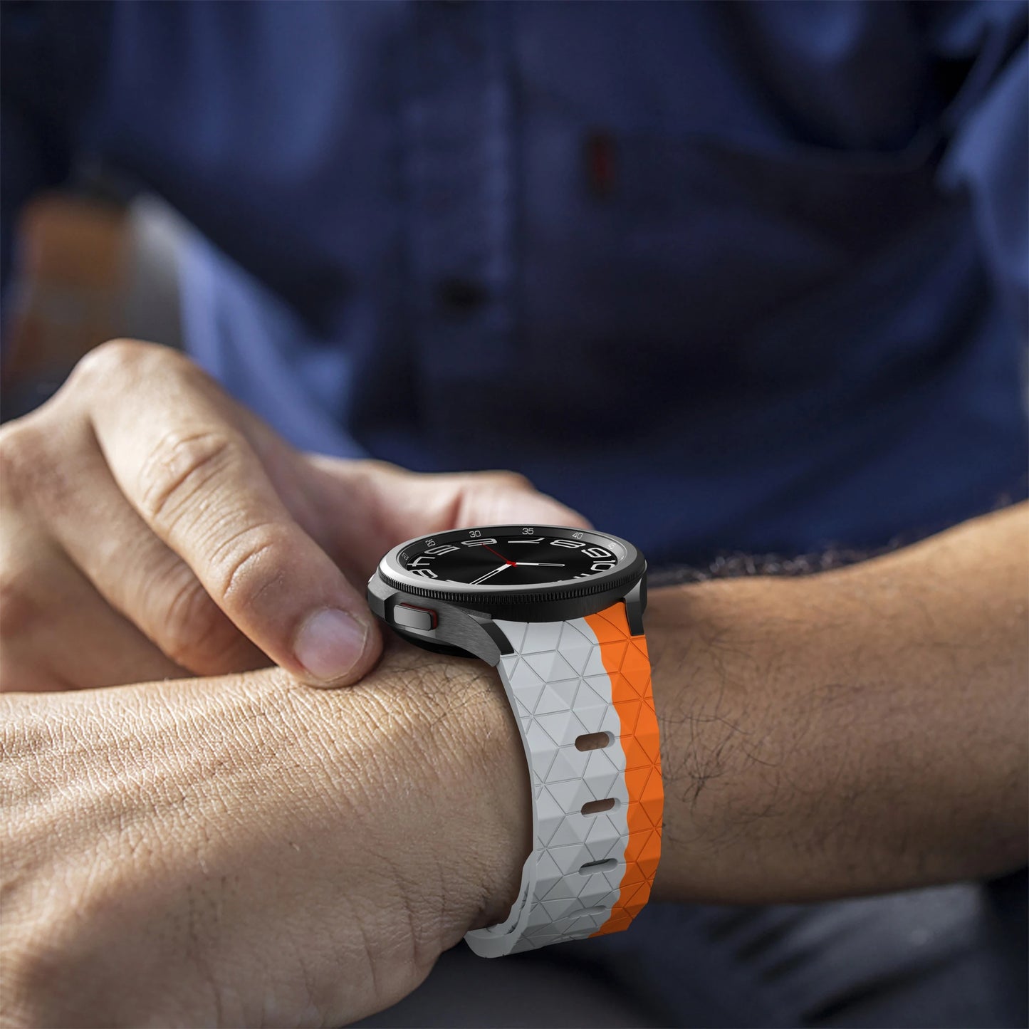 Samsung Galaxy Watch 6 Strap Prismatic Silicone - Pejayz