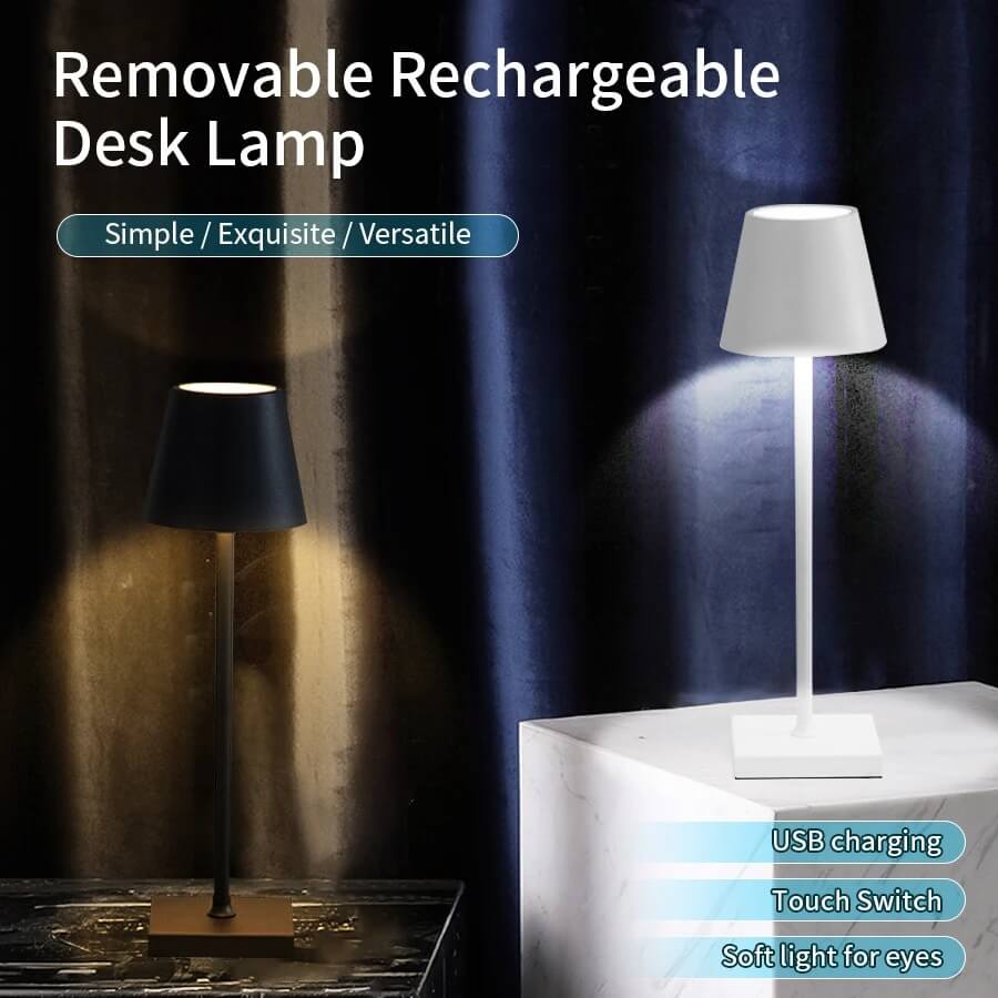 Rechargeable LED Table Lamp With Touch Switch - Pejayz