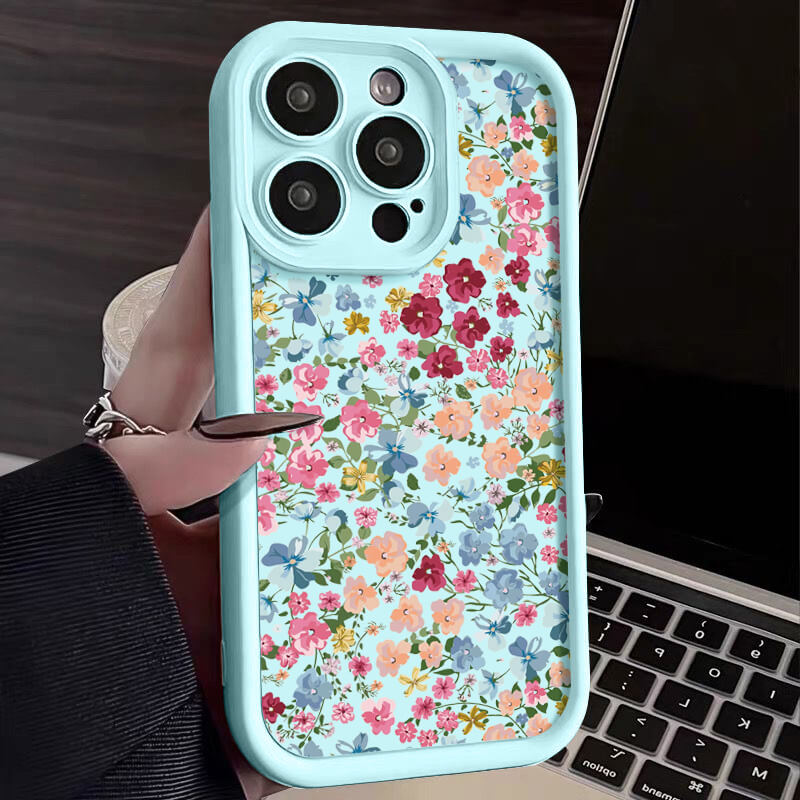 iPhone 15 Pro Case – Shockproof Floral Design Cover | Pejayz
