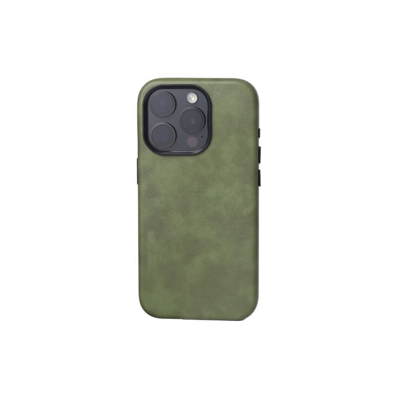 iPhone 16 Pro Case with MagSafe and Leather Design - Pejayz