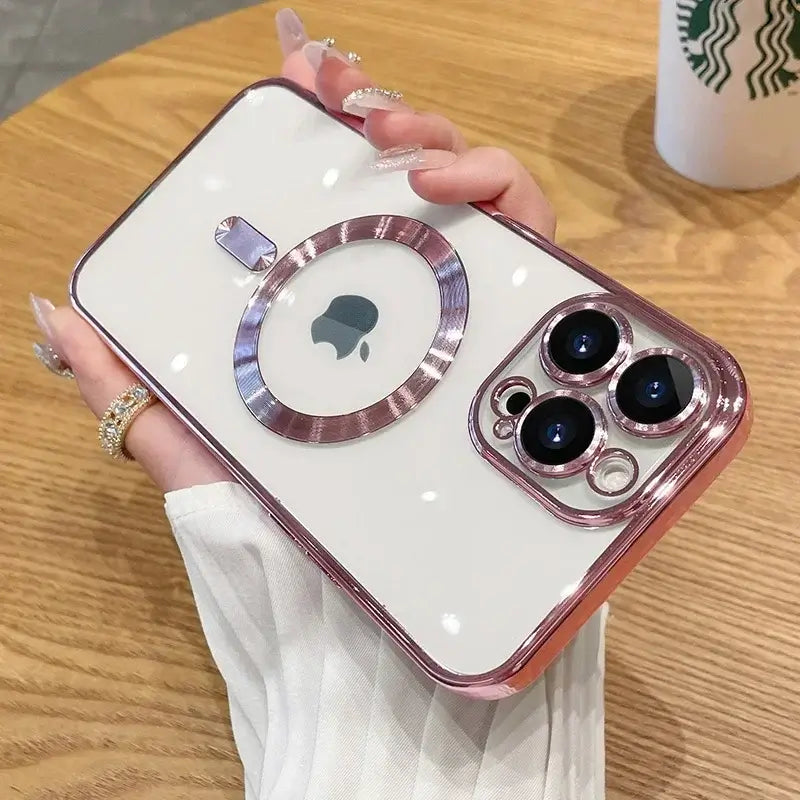 iPhone 16 Pro Max Case with Camera Lens Cover - Pejayz