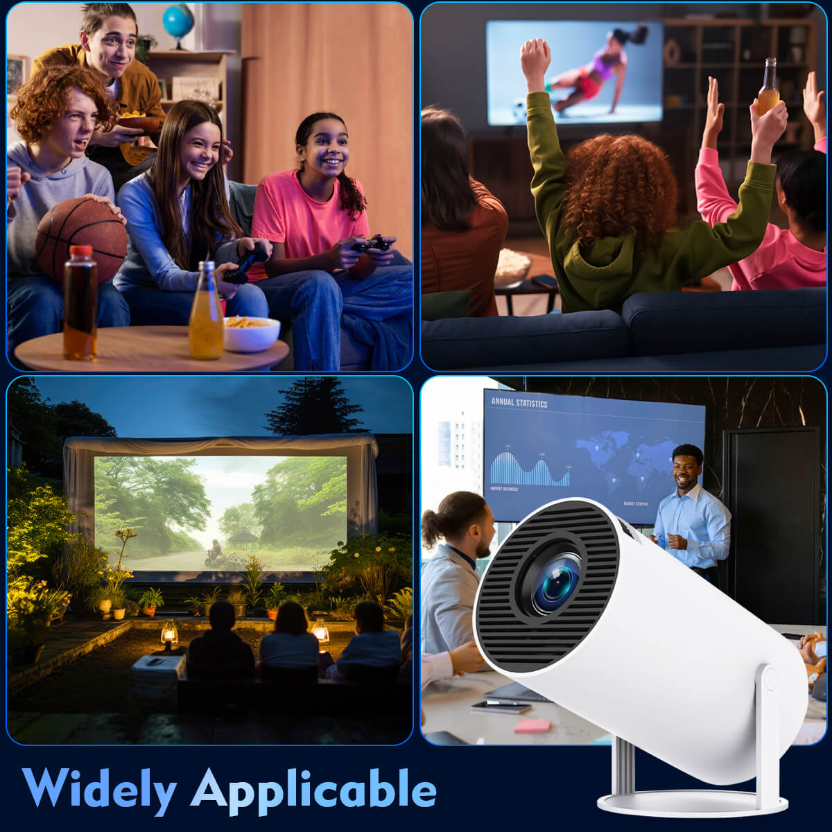 4K Android Projector Your Ultimate Home Theater - Pejayz