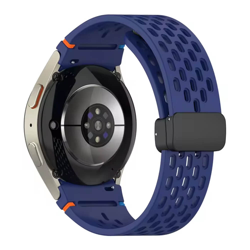 Sporty Silicone Strap For Samsung Galaxy Watch 7 And Watch 6