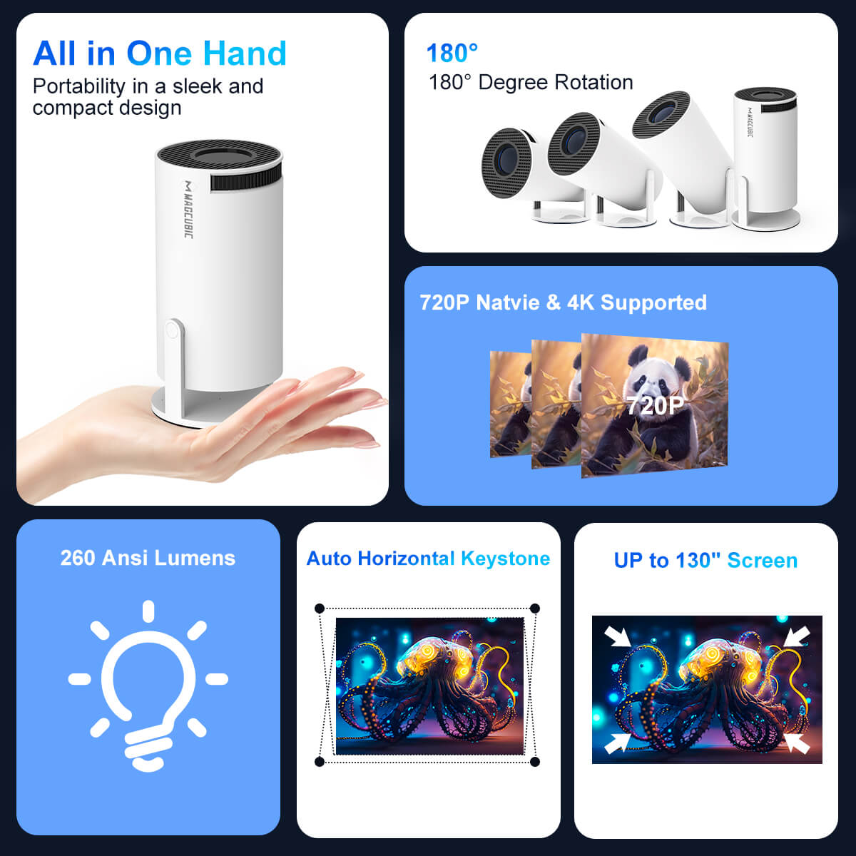 4K Android Projector Your Ultimate Home Theater - Pejayz