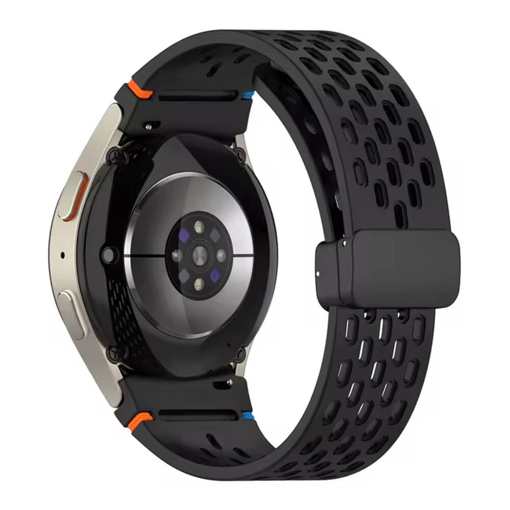 Sporty Silicone Strap For Samsung Galaxy Watch 7 And Watch 6