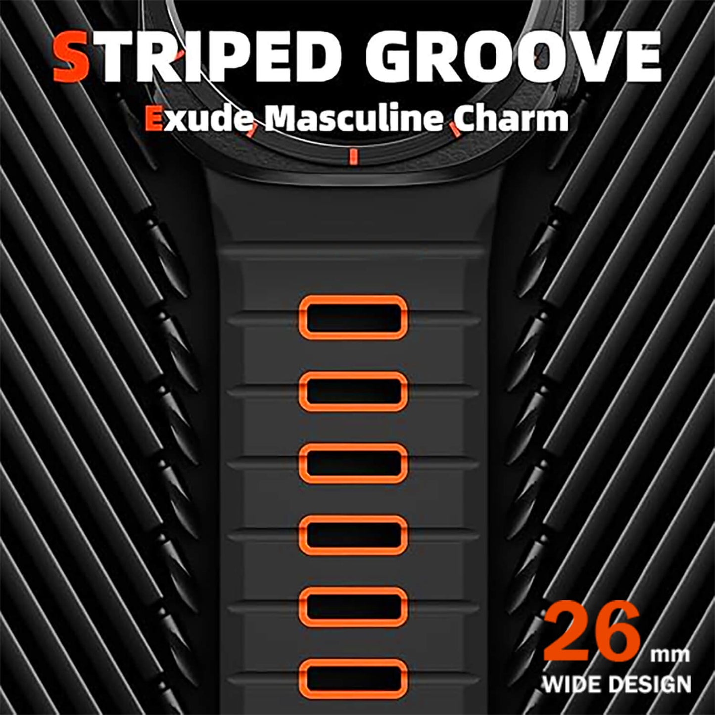 Samsung Galaxy Watch Ultra Strap Premium Sports Silicone - Pejayz