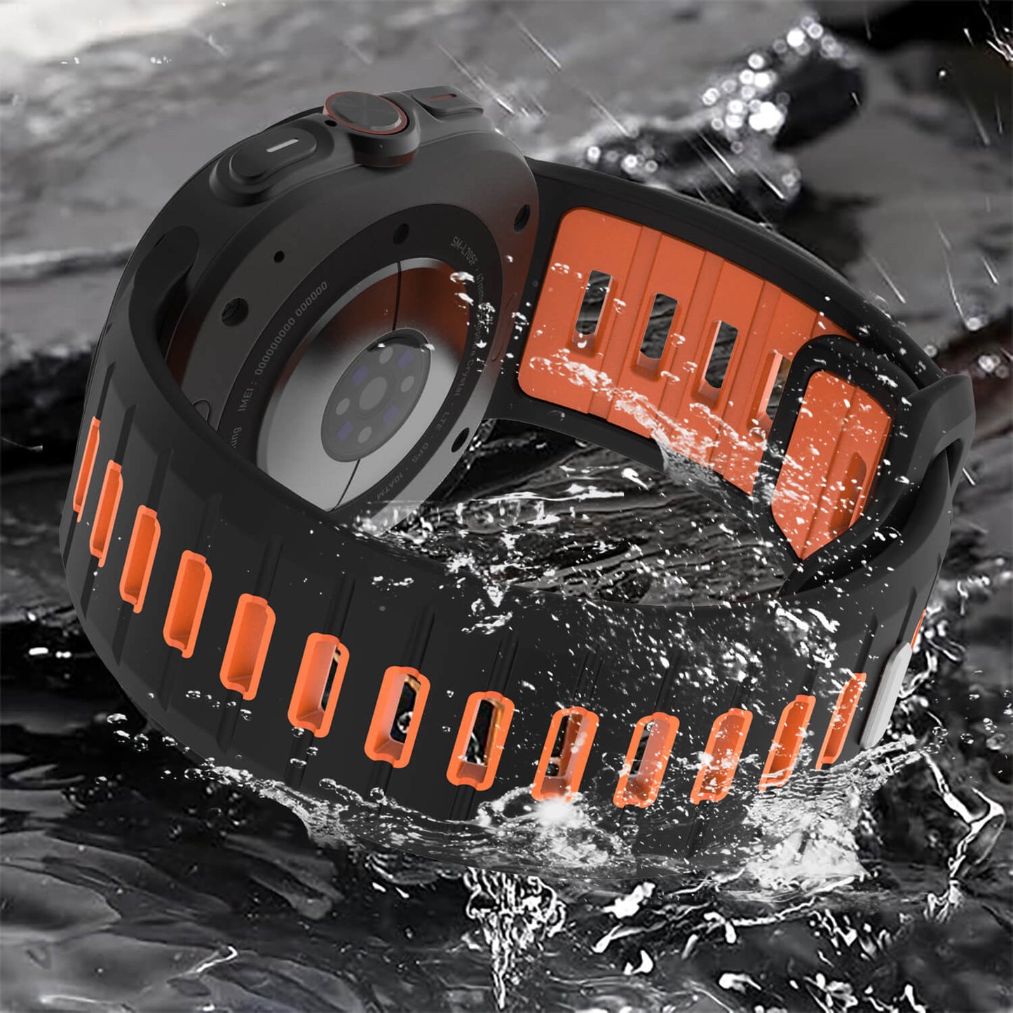 Premium Sports Silicone Strap For Samsung Galaxy Watch Ultra