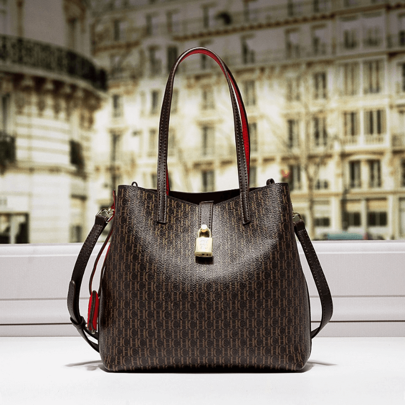 Premium Versatile Leather Crossbody Handbag
