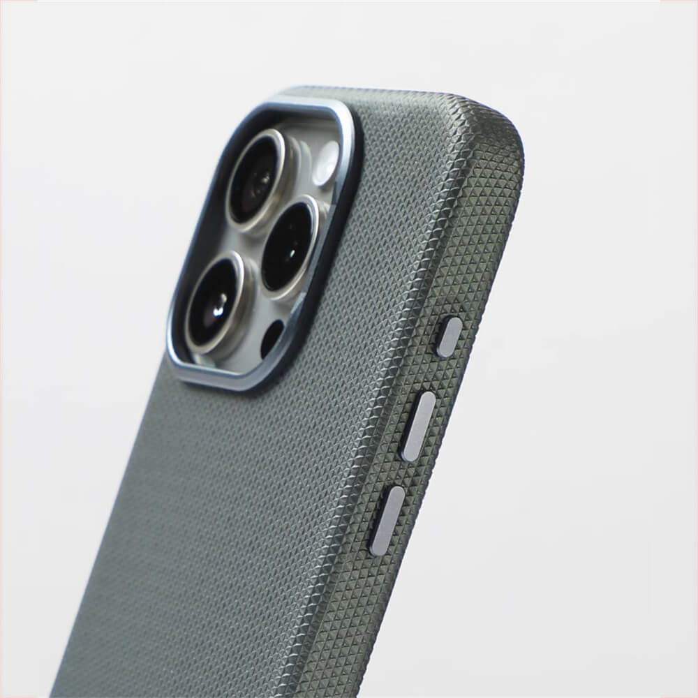 iPhone 16 Series Luxury Duo Tone Leather Case