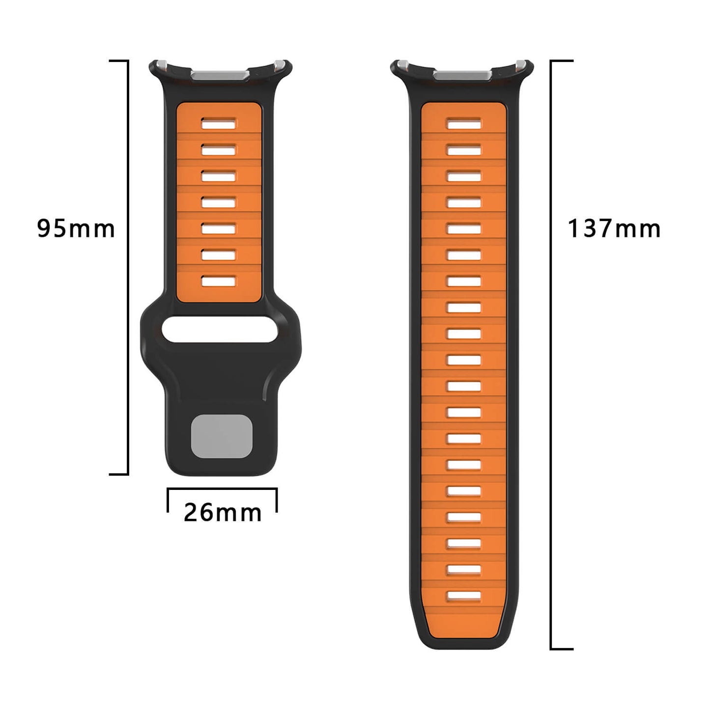 Premium Sports Silicone Strap For Samsung Galaxy Watch Ultra