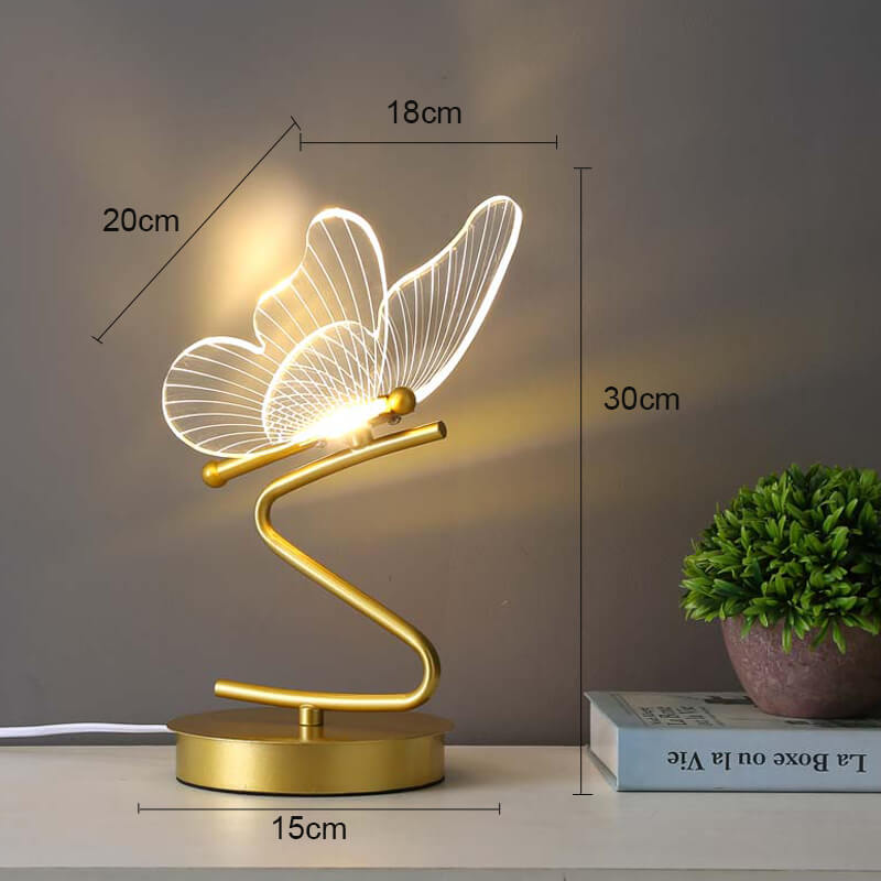 Nordic Butterfly Table Lamp Perfect For Home Decor - Pejayz