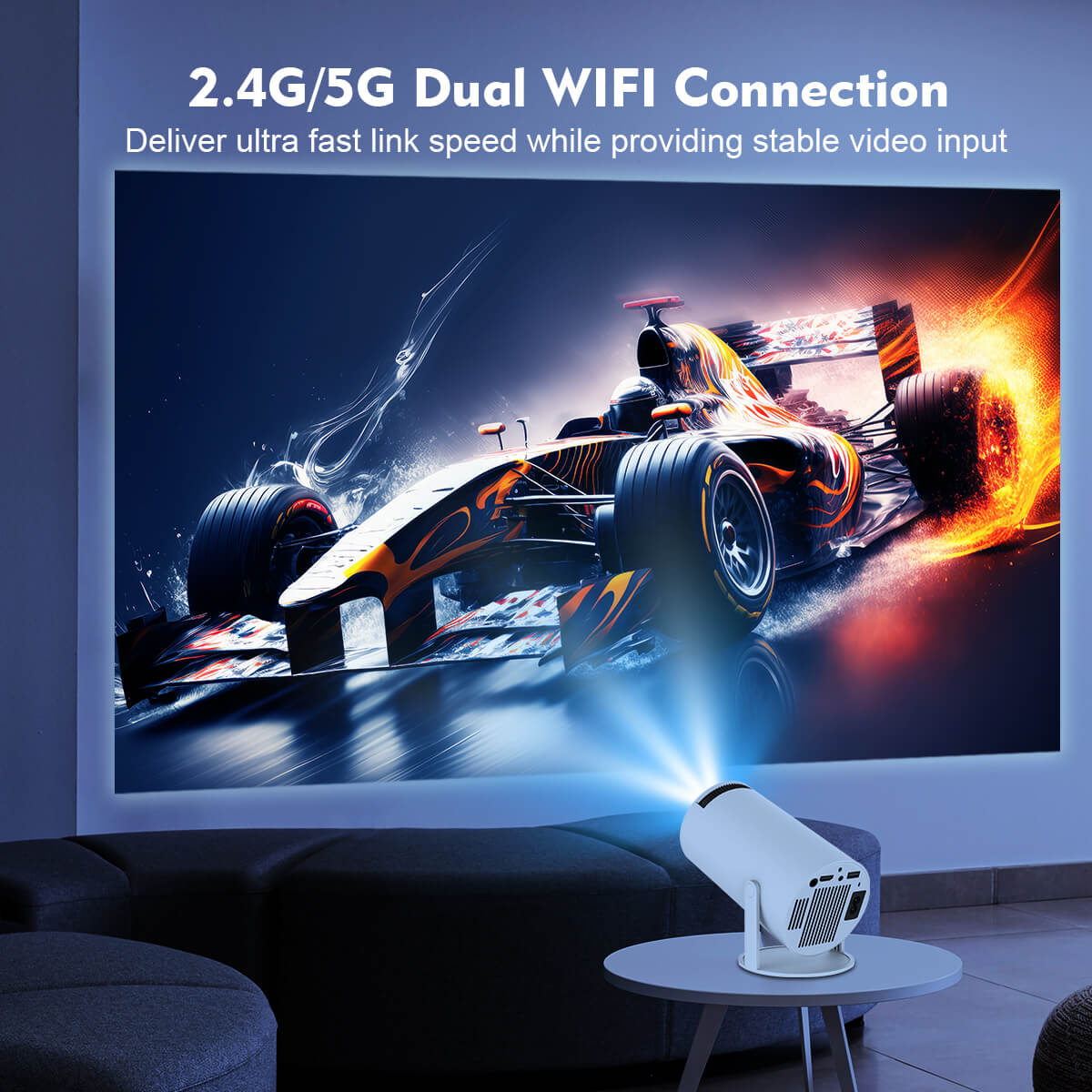 4K Android Projector Your Ultimate Home Theater - Pejayz