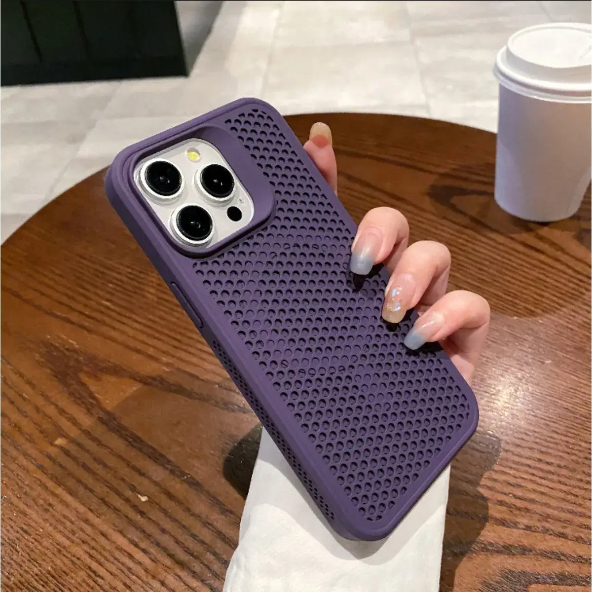 Mesh MagSafe Case For iPhone 16 Magnetic Wireless Charging Cover - Pejayz