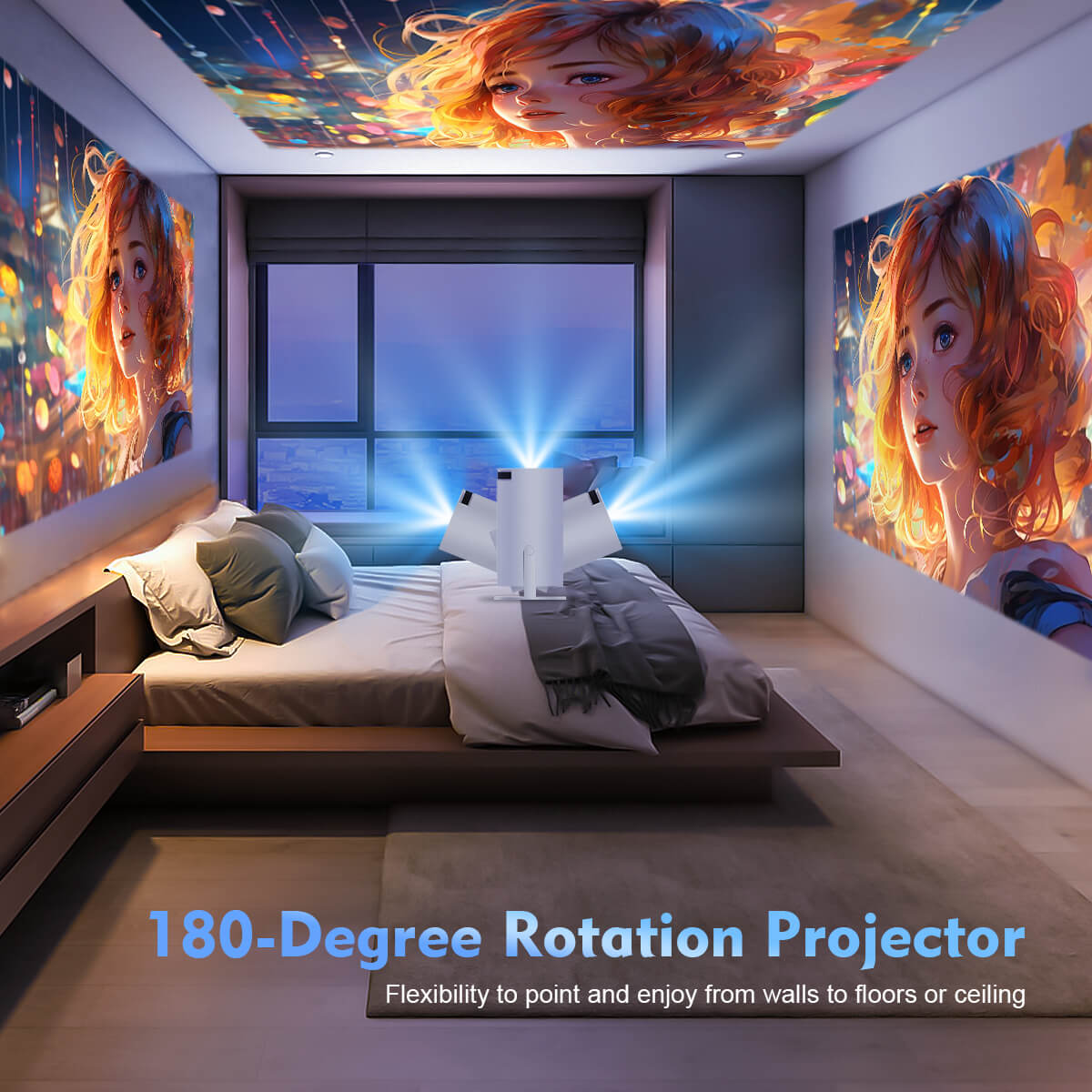 4K Android Projector Your Ultimate Home Theater - Pejayz