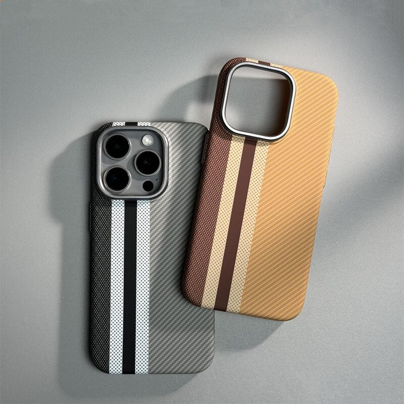 Carbon Fiber Texture MagSafe Phone Case For iPhone 16 Pro Max - Pejayz