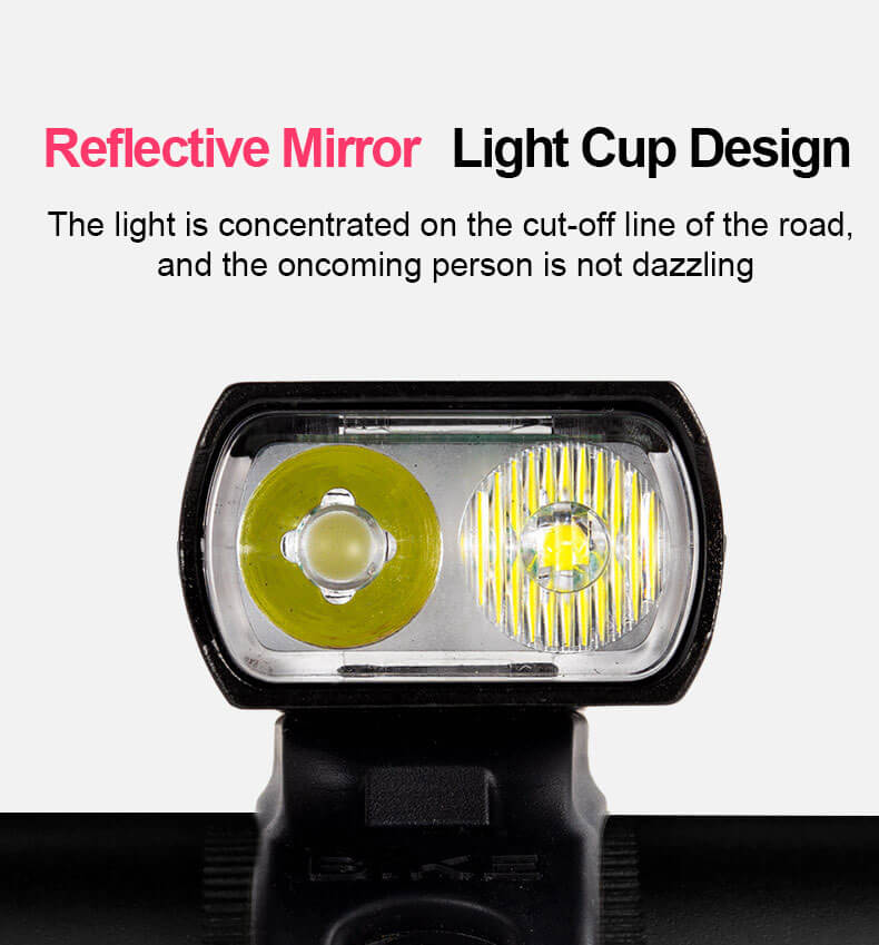 Mountain Bike Light USB Rechargeable Bicycle T6 LED Torch - Pejayz