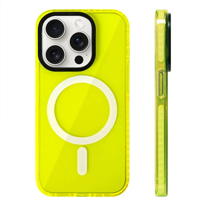 iPhone 16 Pro Case – Neon Translucent Shockproof Bumper Cover | Pejayz