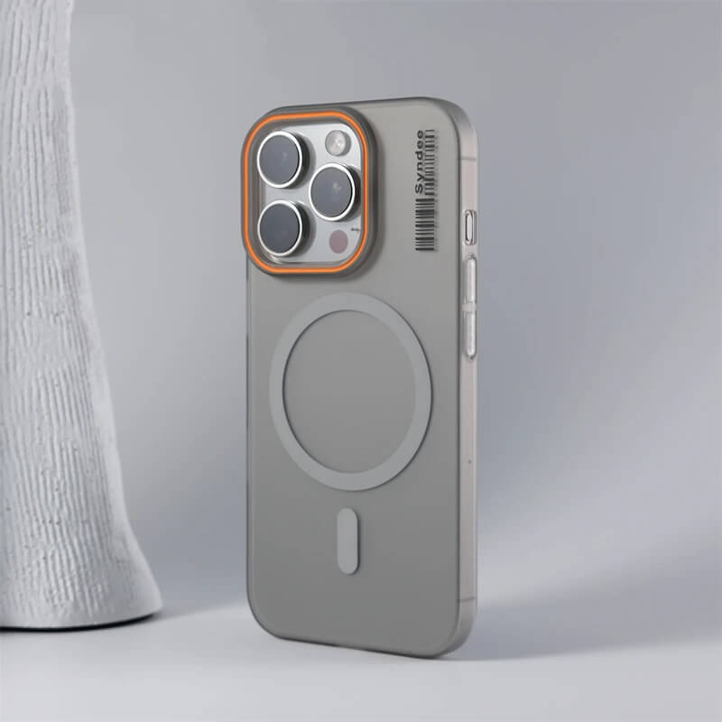 iPhone 16 Pro Case – Ultra Thin Frosted Barcode Design with MagSafe - Pejayz