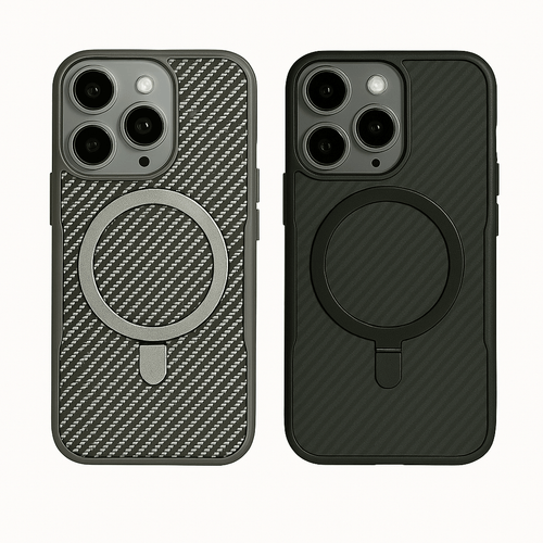 iPhone 15 Pro Case – Magnetic Shockproof Carbon Fiber Cover | Pejayz