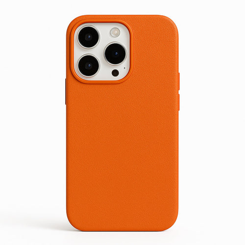 iPhone 16 Pro Case – Shockproof Matte Lichee Leather Cover | Pejayz