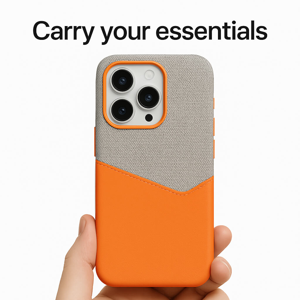 iPhone 16 Pro Max Case with Card Holder - Pejayz