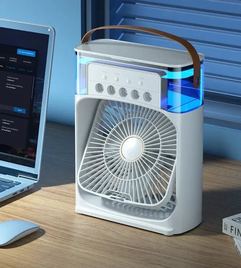 Mini Portable Air Cooler Ice Misting Fan - Pejayz