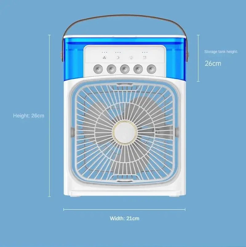 Mini Portable Air Cooler Ice Misting Fan - Pejayz