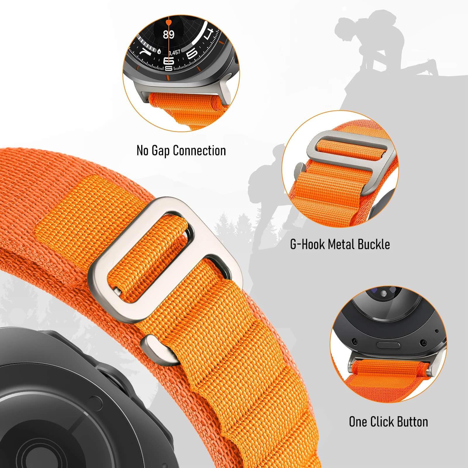 Alpine Loop Strap for Samsung Galaxy Watch Ultra