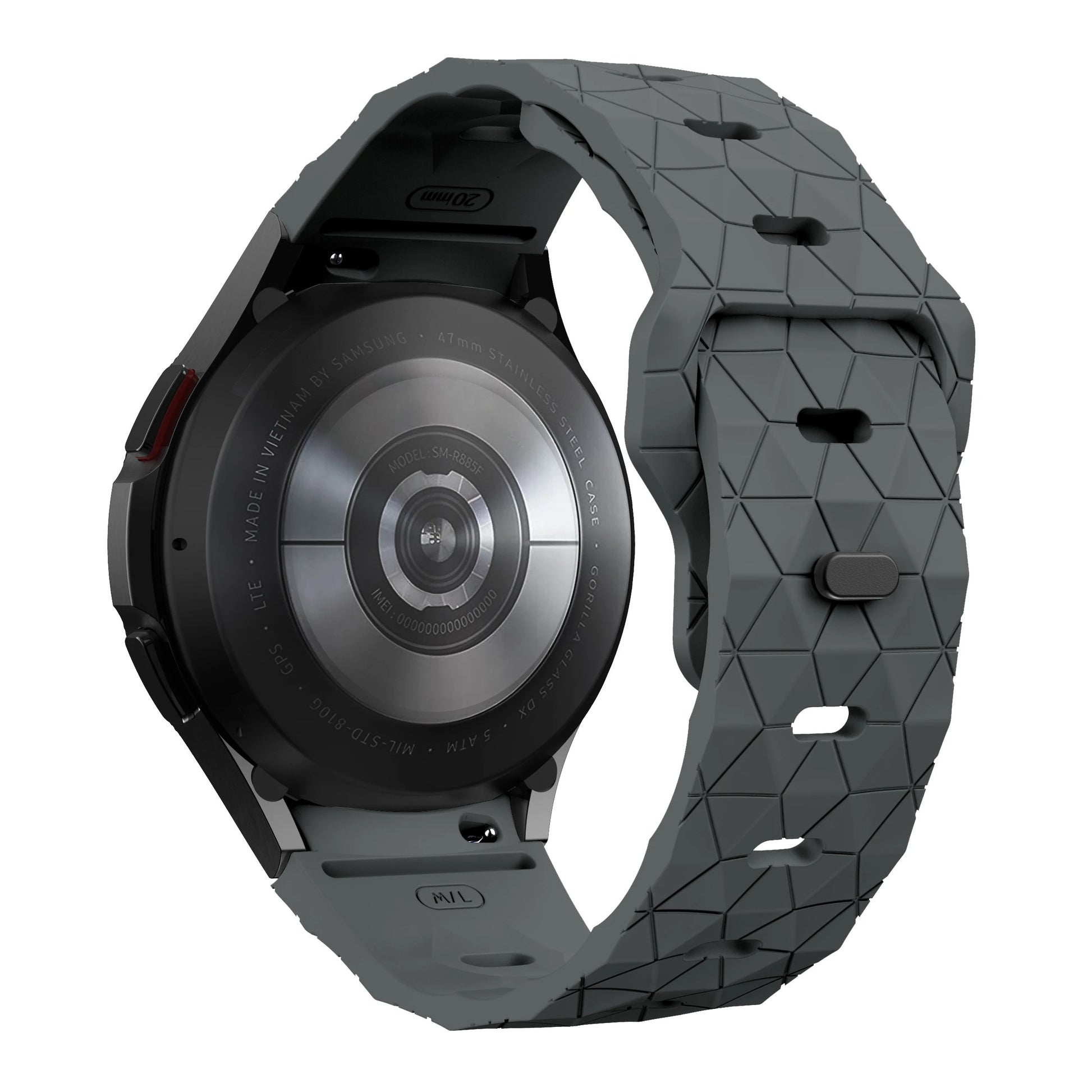 Galaxy Watch 6 Strap Prismatic Silicone Band | Samsung Straps Pejayz