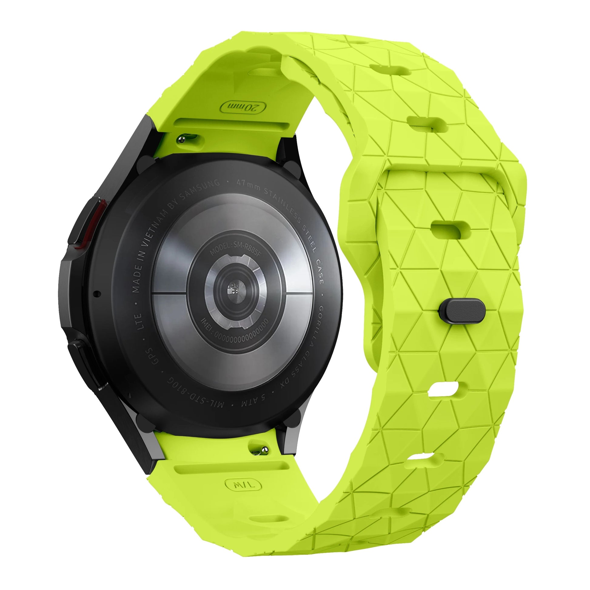 Galaxy Watch 6 Strap Prismatic Silicone Band | Samsung Straps Pejayz