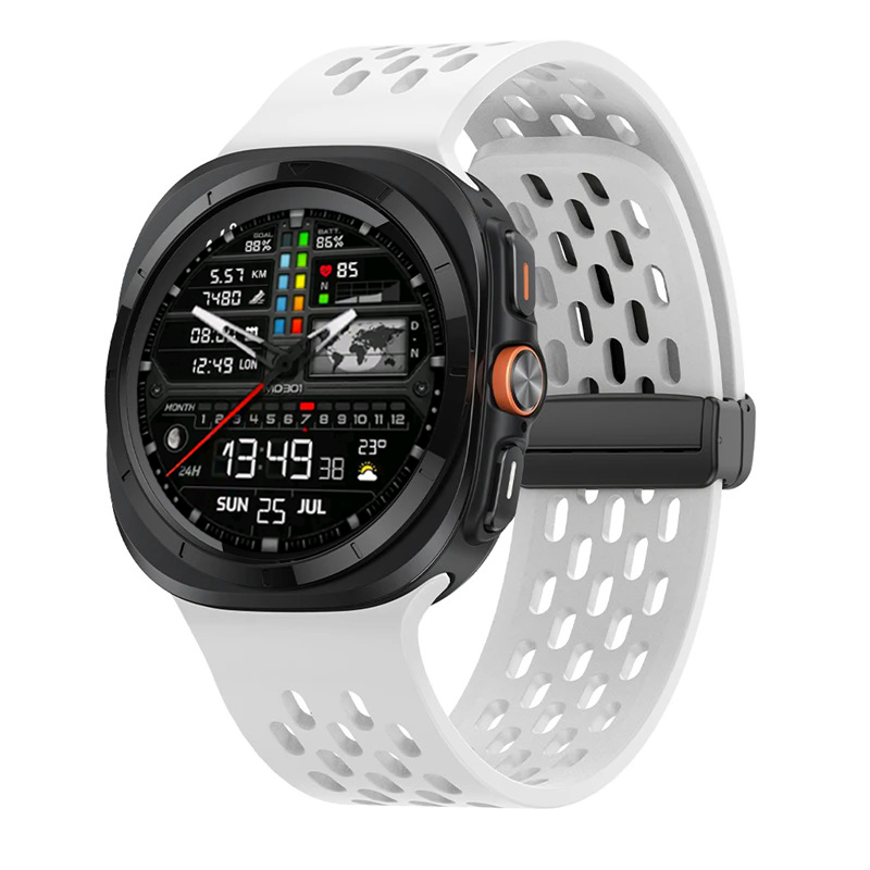 Samsung Galaxy Watch Ultra Magnetic Silicone Sporty Strap