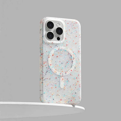 iPhone 16 Pro Case – Translucent Cover with Ink Dot Design | Pejayz