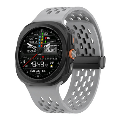 Samsung Galaxy Watch Ultra Magnetic Silicone Sporty Strap