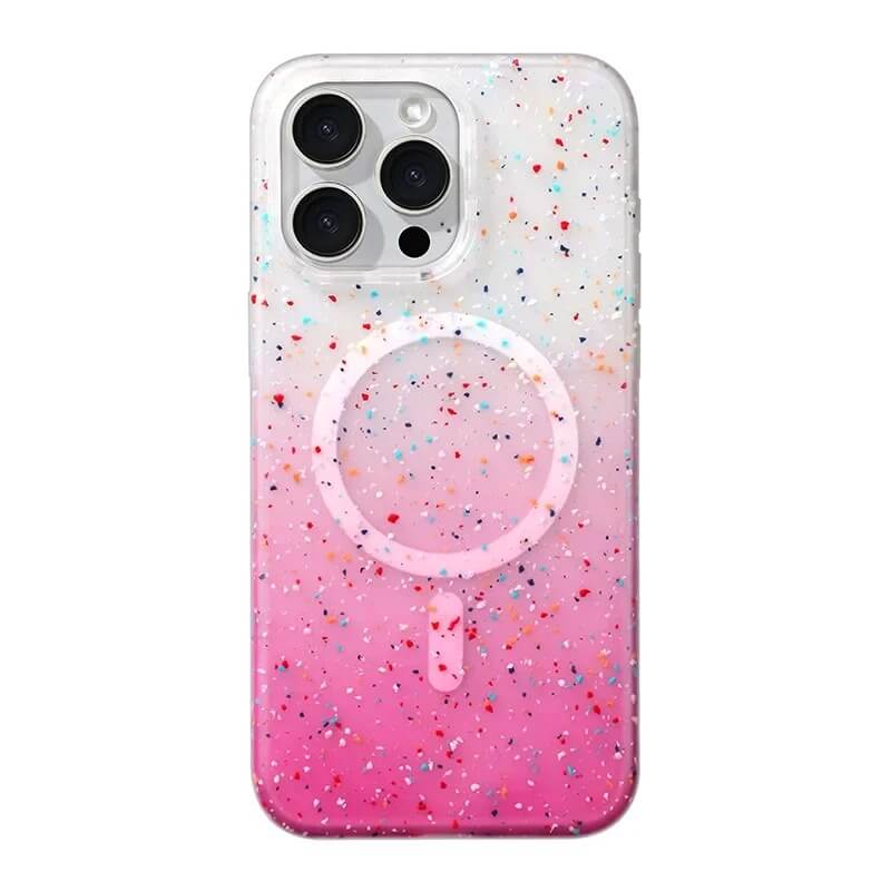 iPhone 16 Pro Case – Translucent Cover with Ink Dot Design | Pejayz