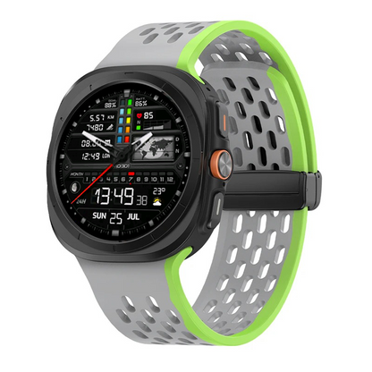 Samsung Galaxy Watch Ultra Magnetic Silicone Sporty Strap