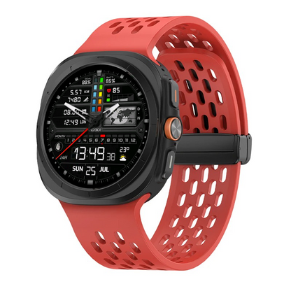 Samsung Galaxy Watch Ultra Magnetic Silicone Sporty Strap