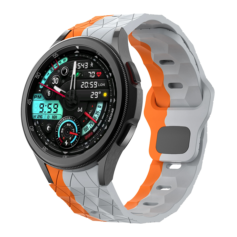 Galaxy Watch 6 Strap Prismatic Silicone Band | Samsung Straps Pejayz