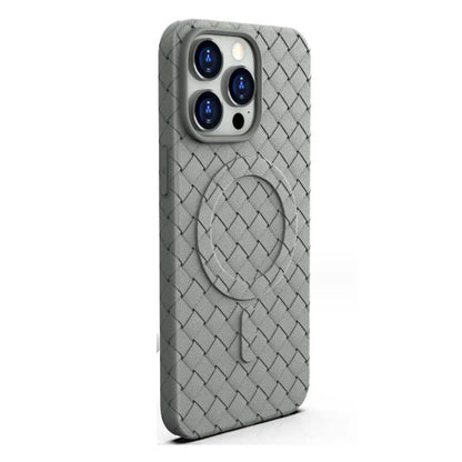 iPhone 16 Pro Max Case – Luxury Woven Pattern Design | Pejayz