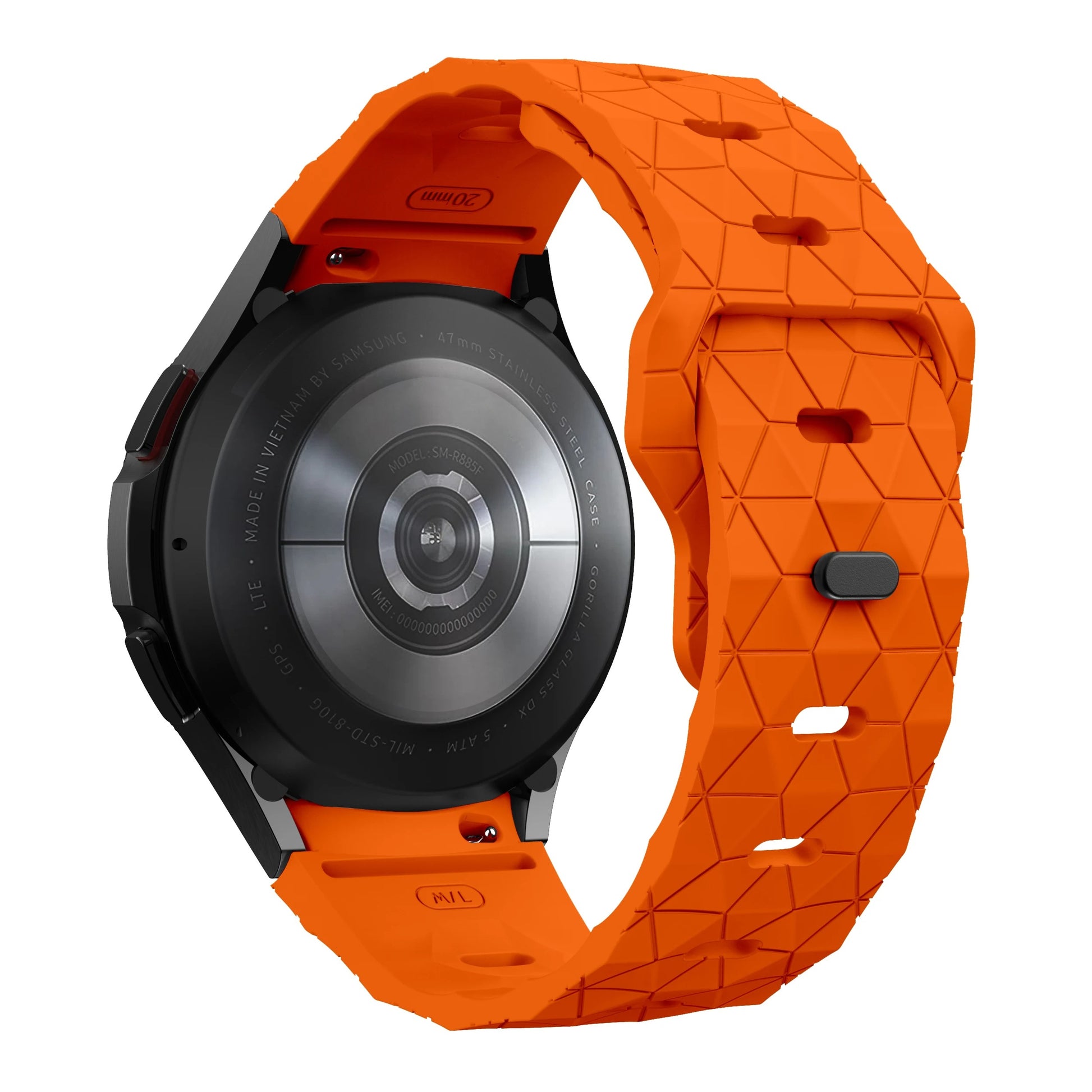 Galaxy Watch 6 Strap Prismatic Silicone Band | Samsung Straps Pejayz
