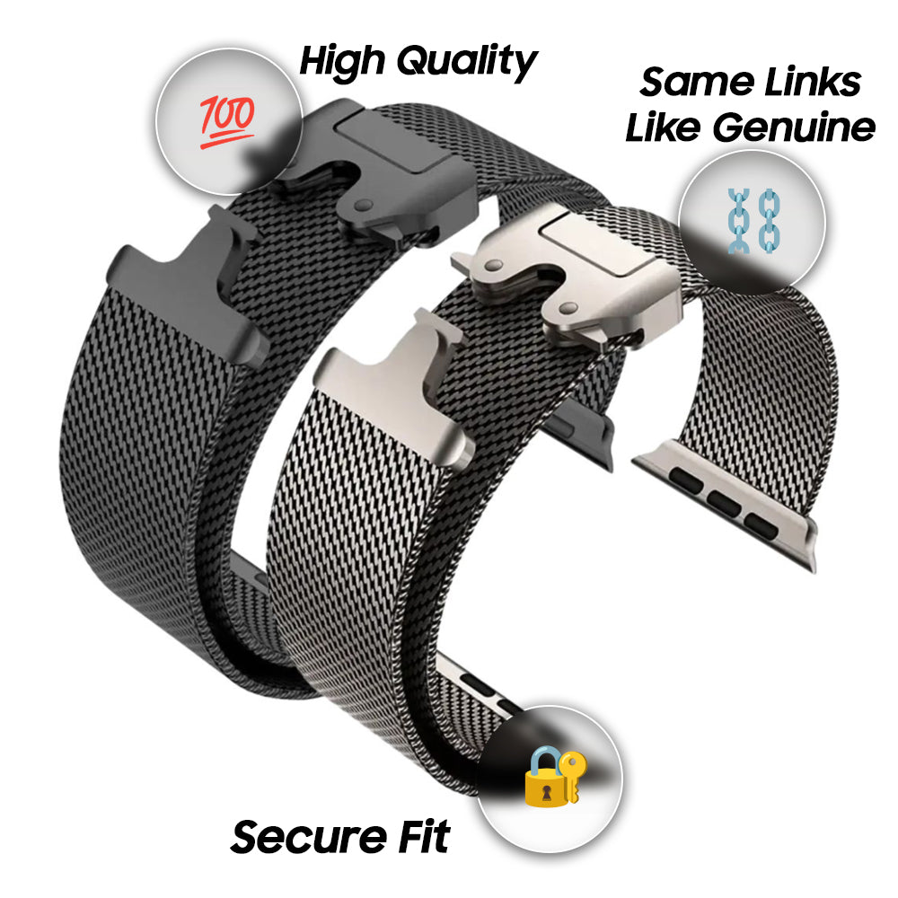 Milanese Loop Strap for Apple Watch Ultra 2 – Strong Mesh | Pejayz